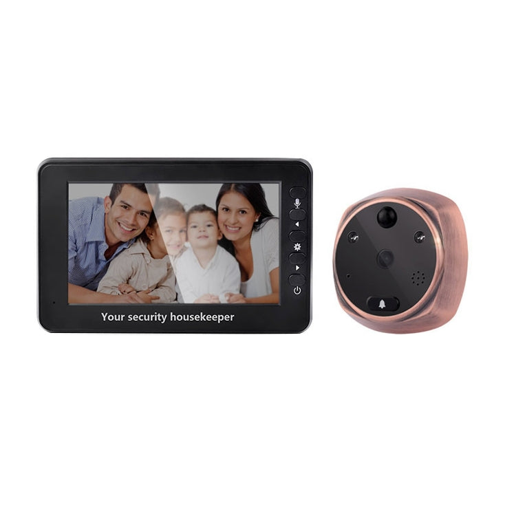 M4300A 4.3 inch Display Screen 3.0MP Camera Video Smart Doorbell, Support TF Card (32GB Max) & Motion Detection & Infrared Night Vision, M4300A M4300A 4.3 inch Display Screen 3.0MP Camera Video Smart Doorbell, Support TF Card (32GB Max) & Motion Detection & Infrared Night Vision, M4300A